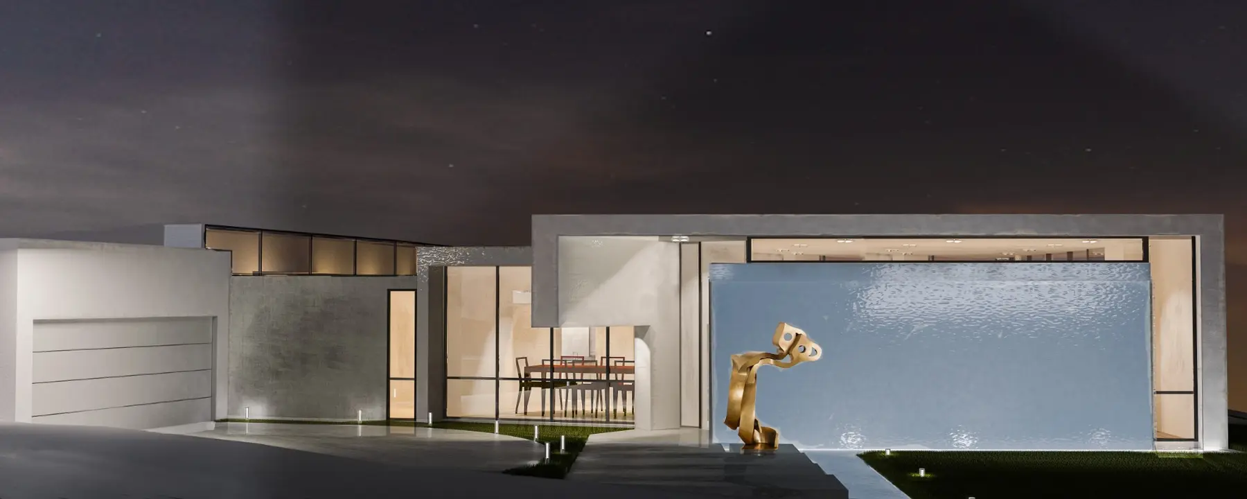 1422 Lachman Lane residence in Pacific Palisades