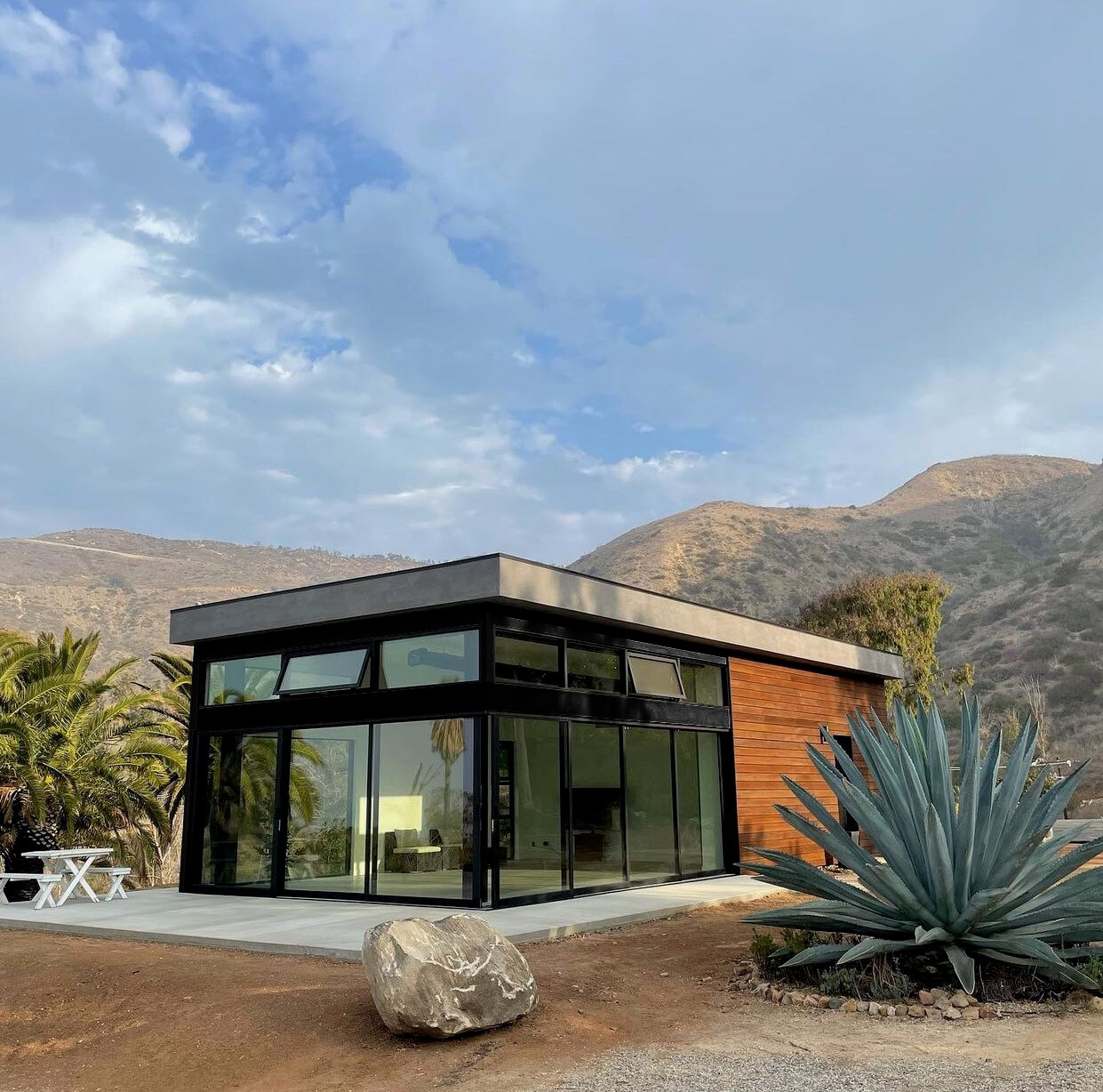 Separate office building on the 31847 PCH property