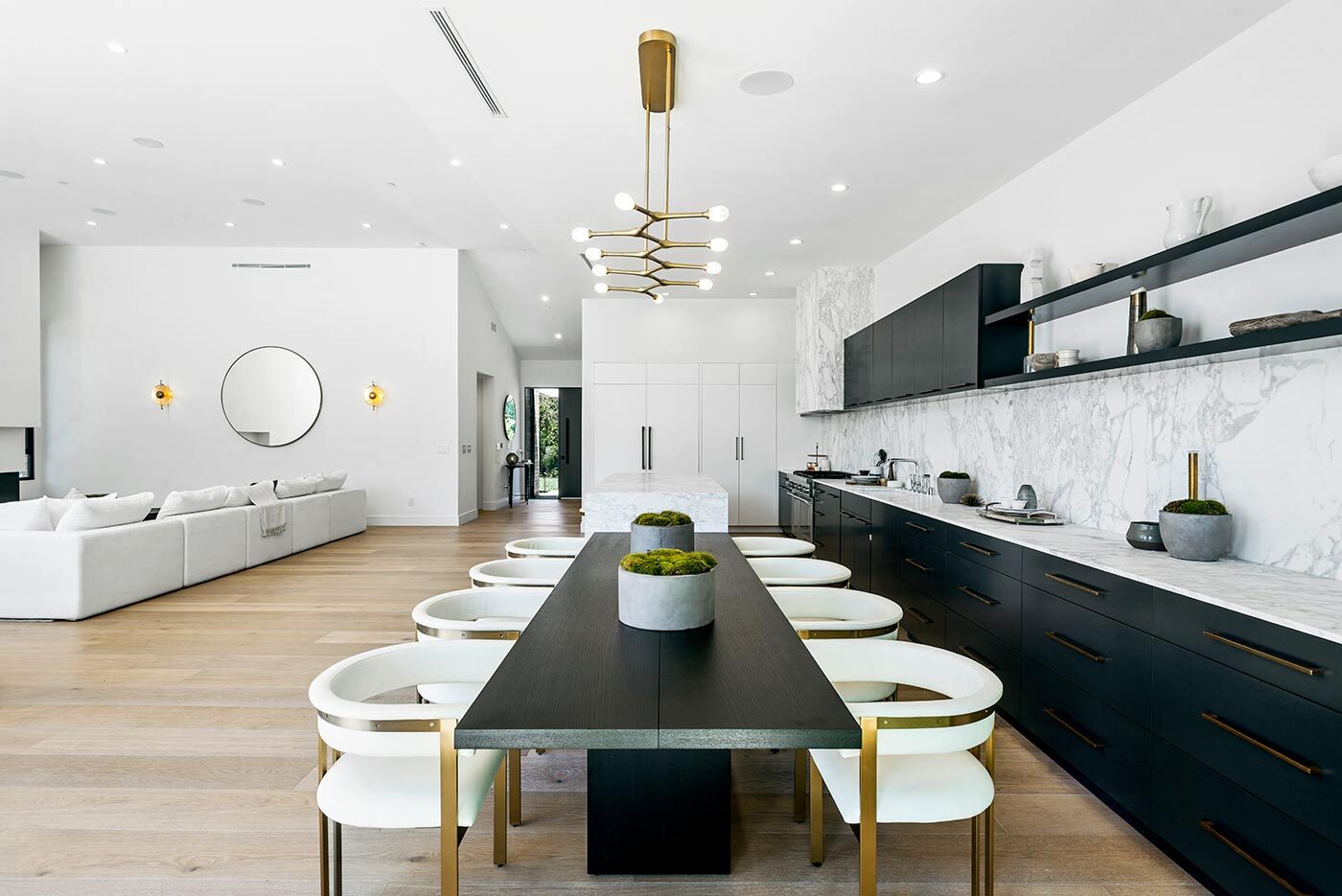 Kitchen and dining space