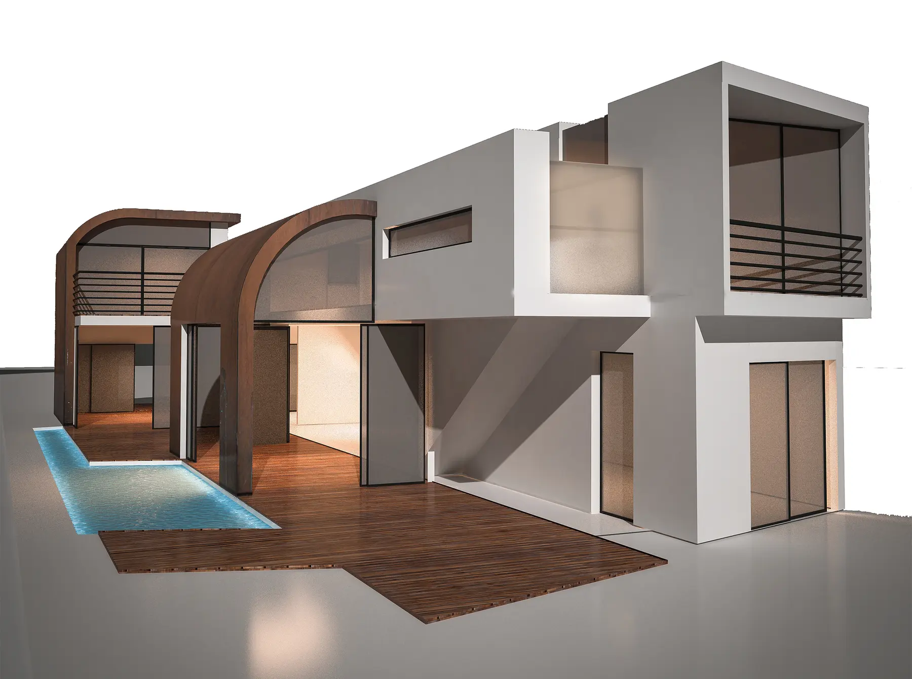Original courtyard and water concept