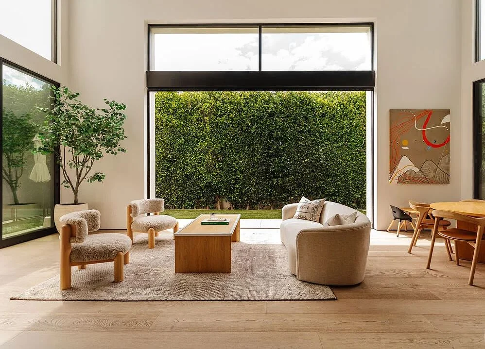 Living room at the completed 116 Gretna Green residence