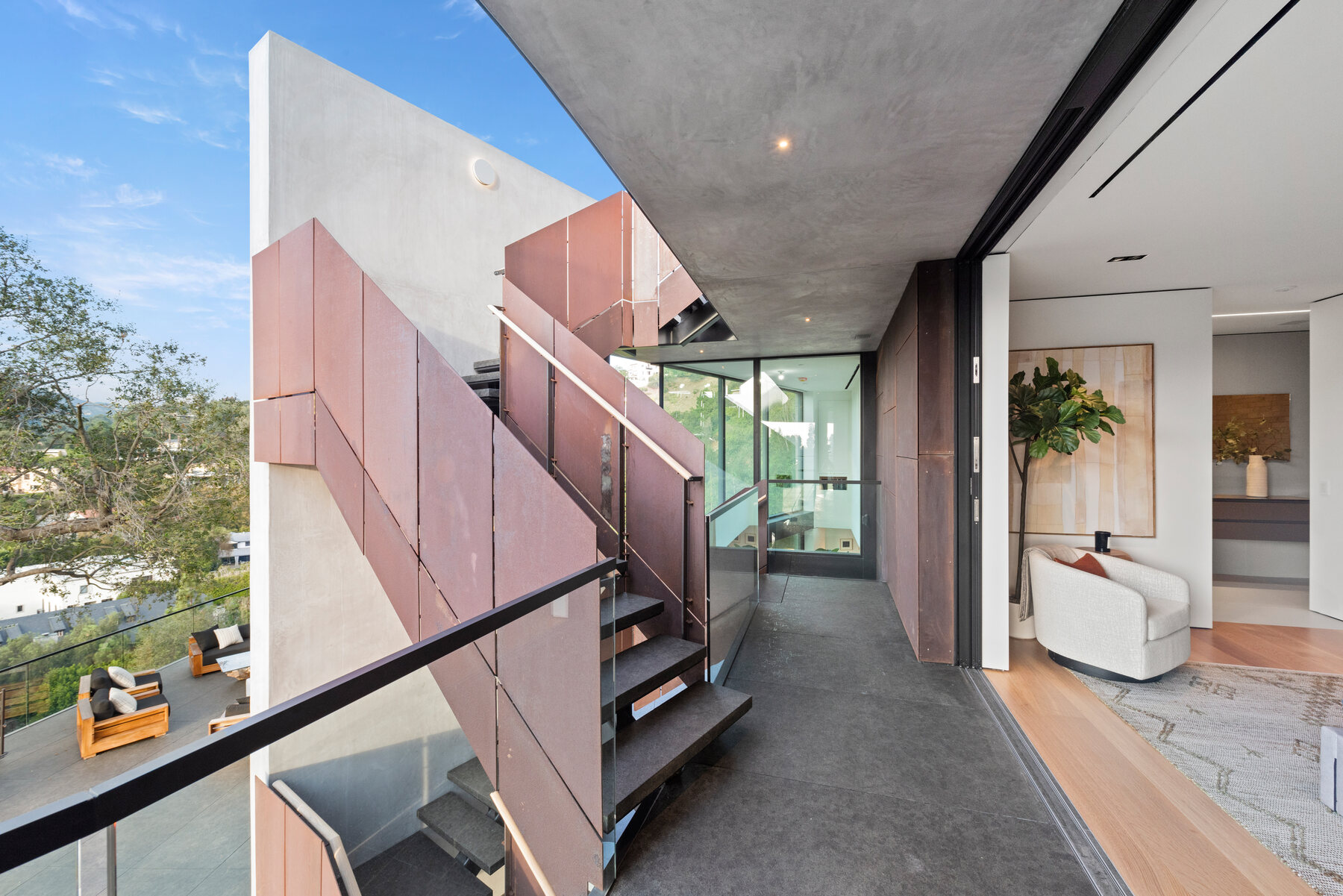 Readcrest architectural stair