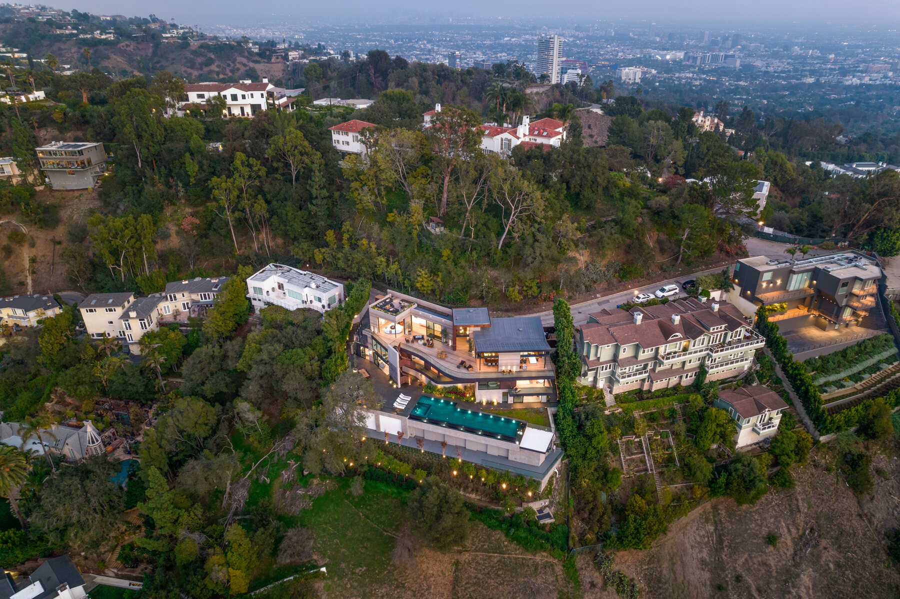 Aerial view of Readcrest