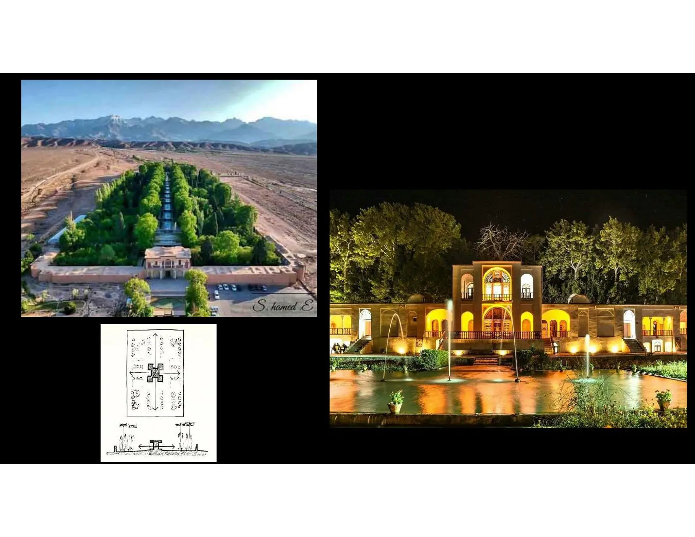 Persian garden and urban precedent