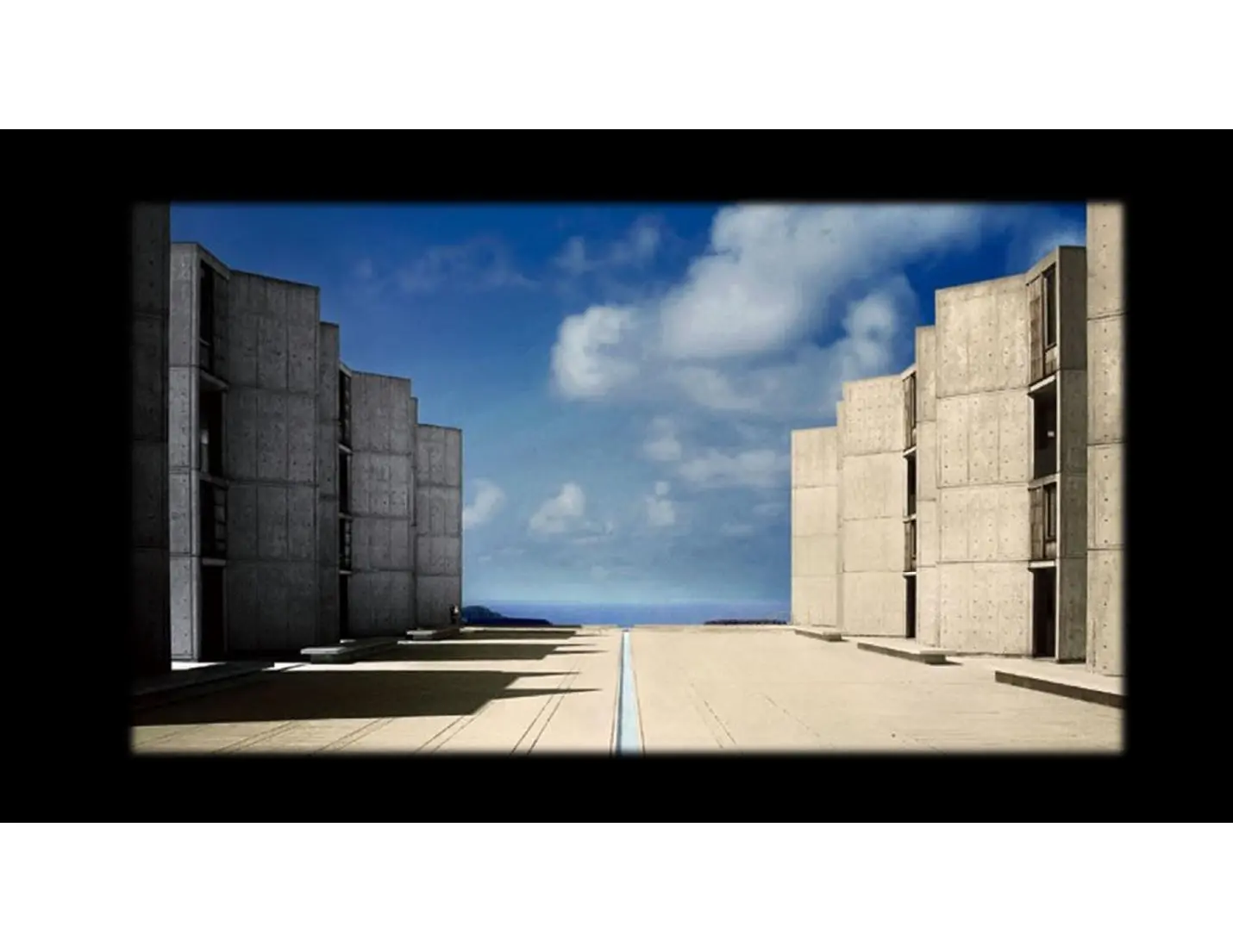 Contemporary architecture using order, void and light