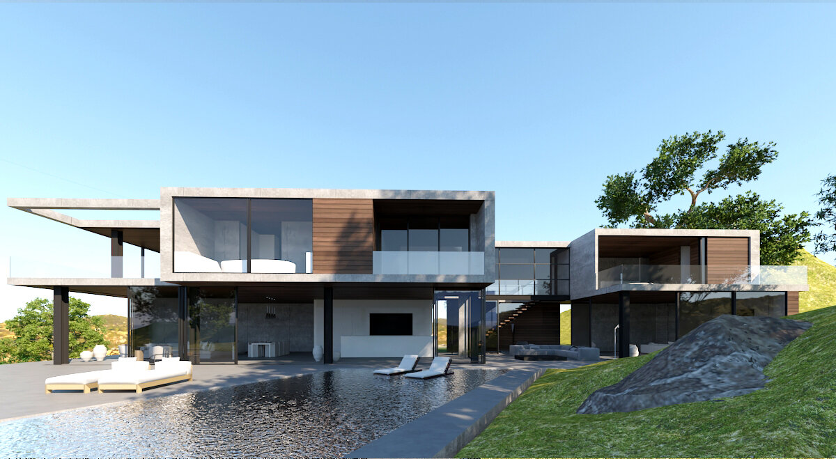 Proposed Trancas residence in Malibu
