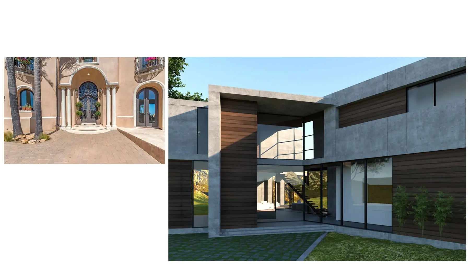 Trancas entrance transformation