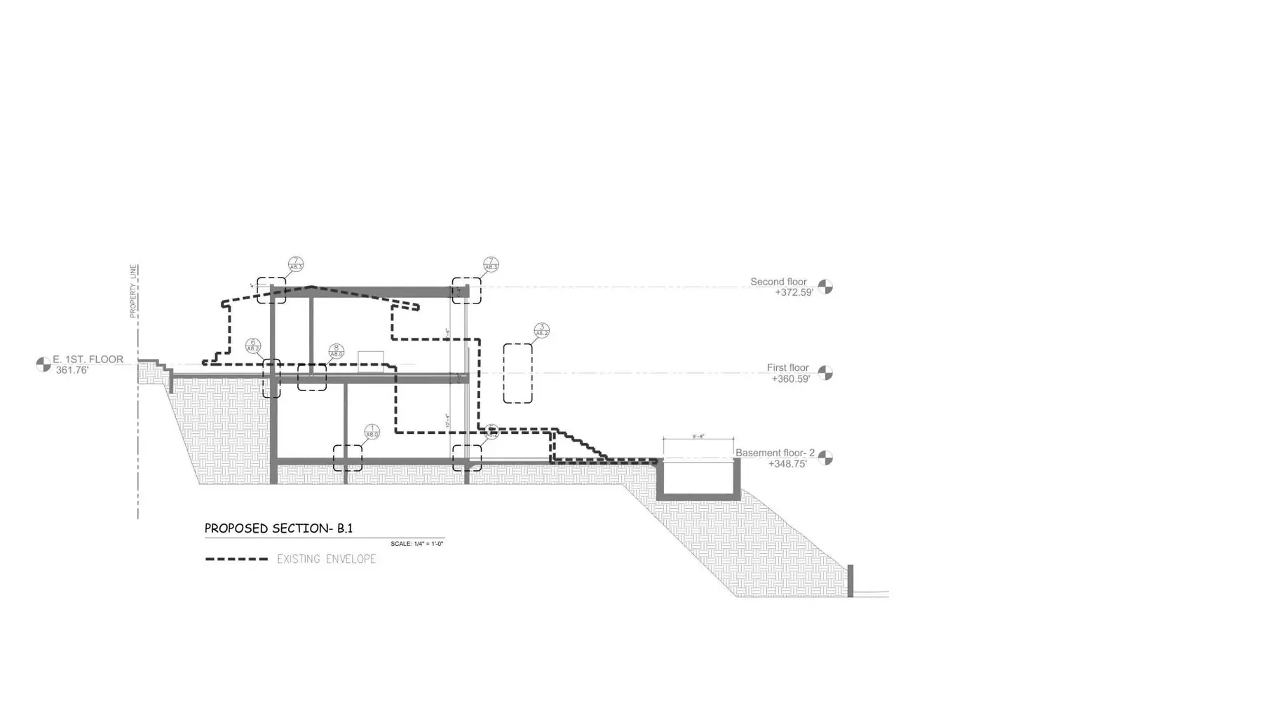 Oreo Place longitudinal section