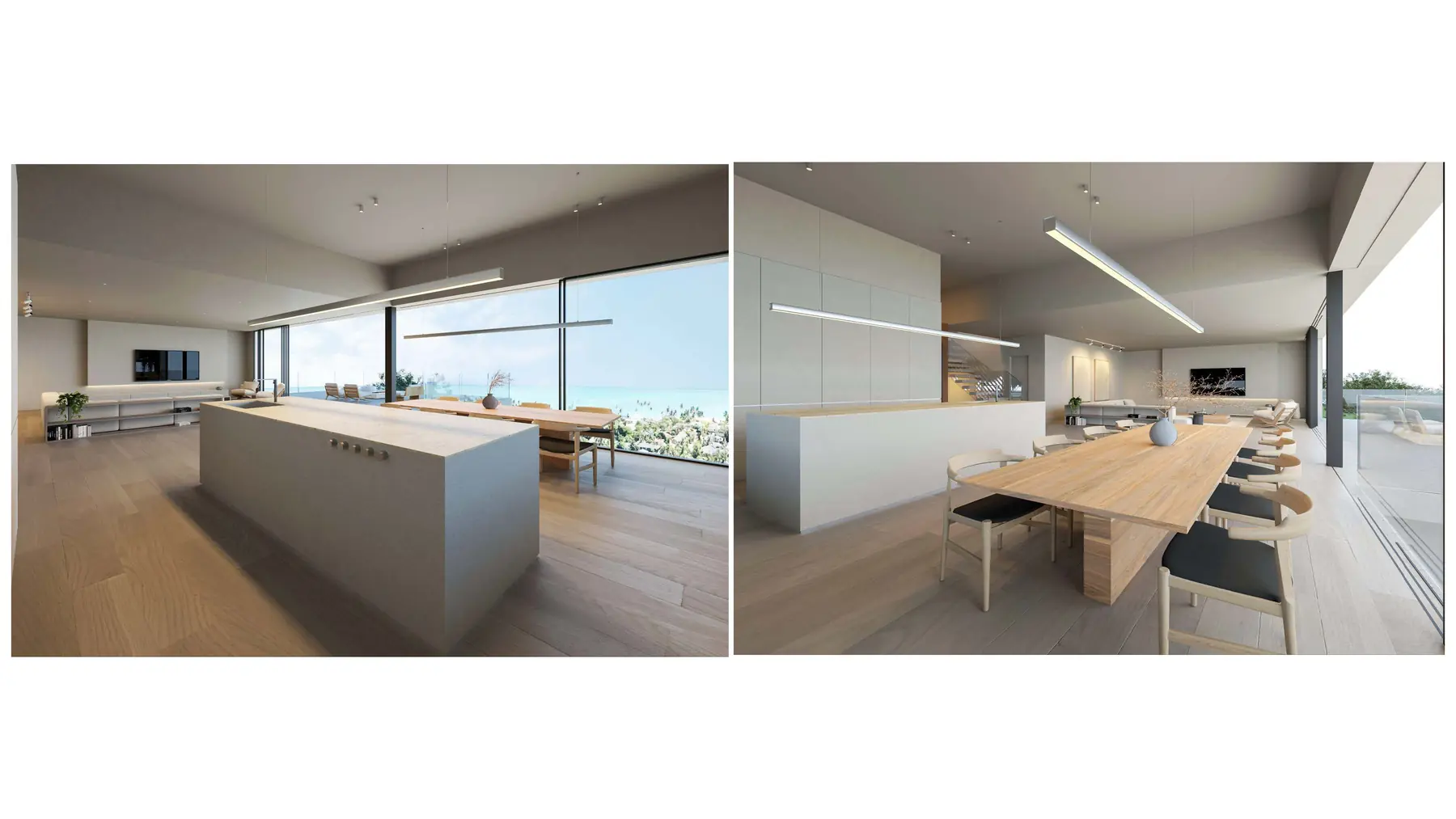 Oreo Place panoramic interior studies